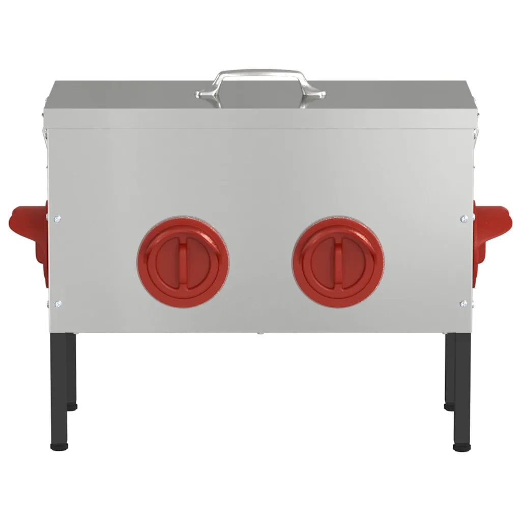 Feeder per pollo 2 pz Argento 41,5 x 20,5 x 33 cm CFW8702234