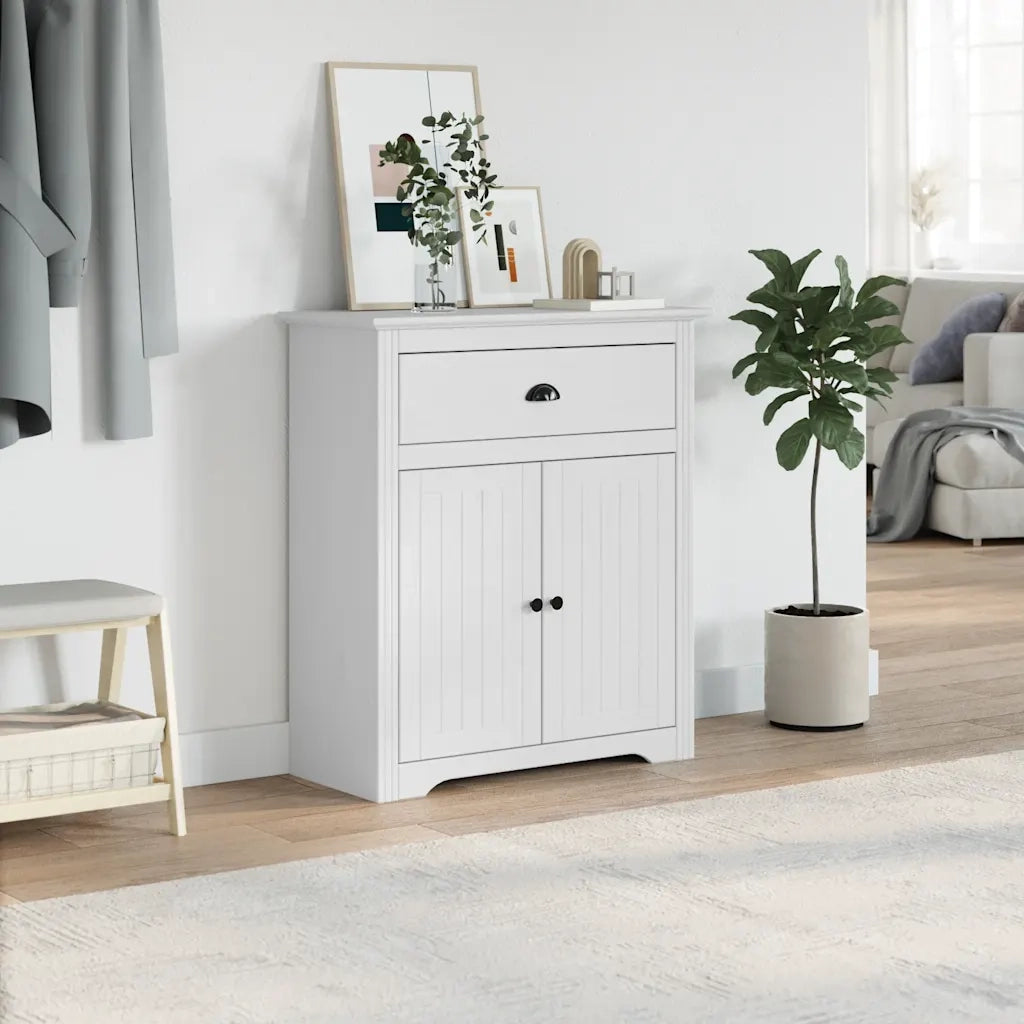 vidaXL Mobile da Ingresso BODO Bianco 80x35x90 cm