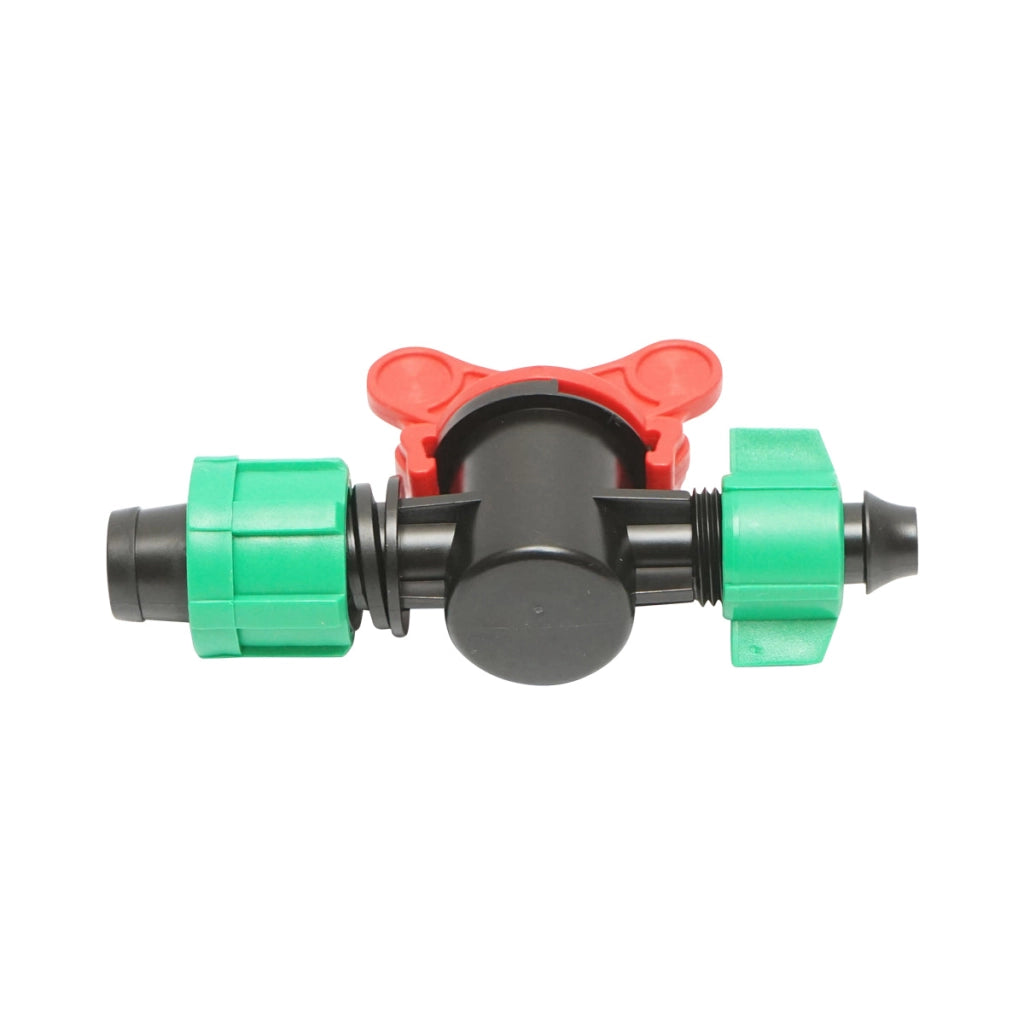 Rubinetto per tubo, banda di irrigazione D16mm x D13mm
