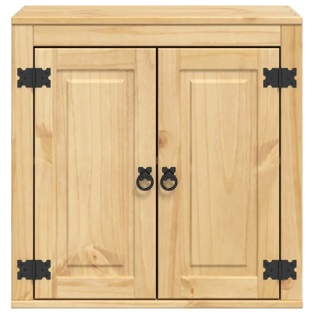 Armadietto SKI Marrone Miele 60 x 32 x 60 cm Pino massello