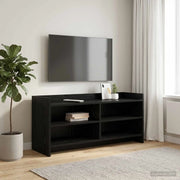 Mobile TV 100 x 33 x 47 cm Rovere Nero Legno ingegnerizzato 8011220