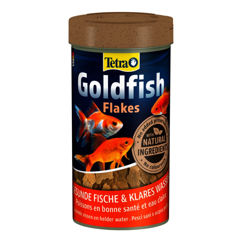 Tetra Goldfish Flakes - Mangime di Base per tutti i Pesci Rossi Formato: 100 ml