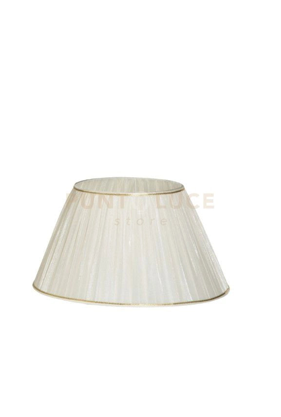 PARALUME 4062 DM.45CM AVORIO E ORO ATTACCO E27