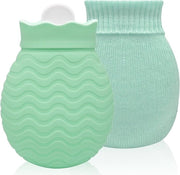 Termos per acqua calda - Sacchetto in silicone - 320 ml - Verde