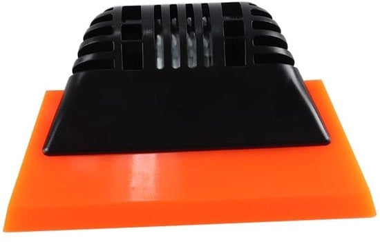 Pulitore per Finestre con Alta Resistenza al Calore - Wisser in Silicone Flessibile - Pulitore a TPU senza Strisce - Coating Antistatico - Setaccio Largo 0,8 mm - Pulitore per Finestre con Manico