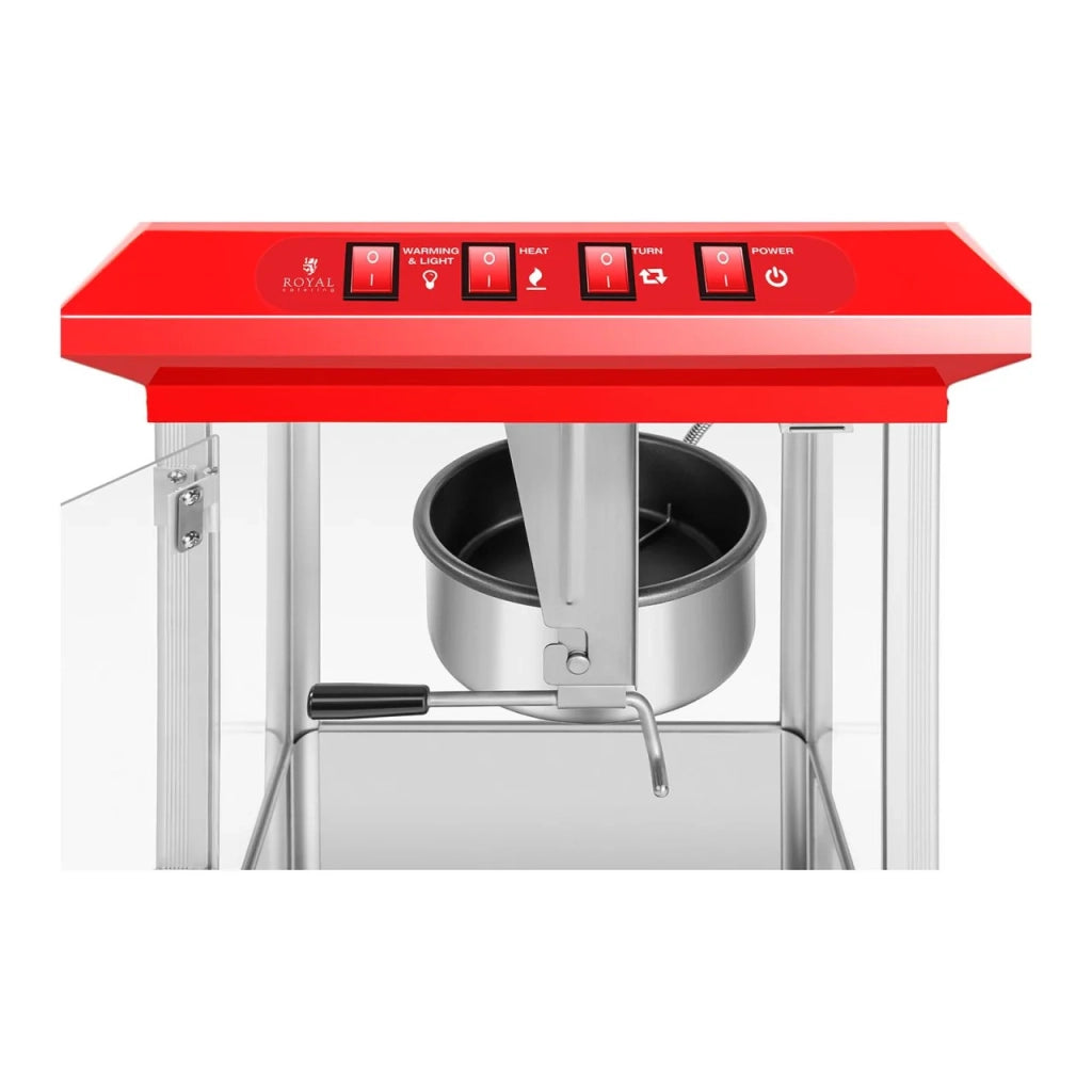 Macchina per popcorn rossa - 8 oz 14_0002346