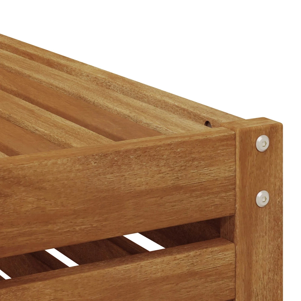 Set di divani da esterno 2 Pezzo Naturale e Antracite 3374082