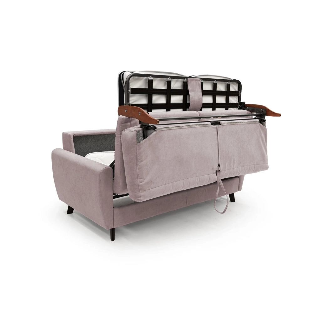 Callisto Divano letto matrimoniale 208 cm rosa