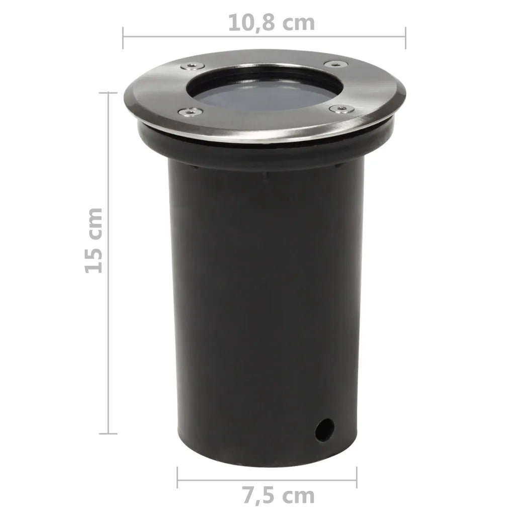 Faretto Carrabile a LED Rotondo 3 pz per Esterno CFW7715731