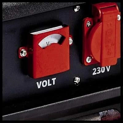 Einhell TC-PG 35/E5 gruppo elettrogeno 4100 W 15 L Benzina Nero, Rosso
