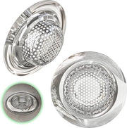 Set di scarico a 2 pezzi - Setola in acciaio inossidabile fine per scarico, doccia e lavabo