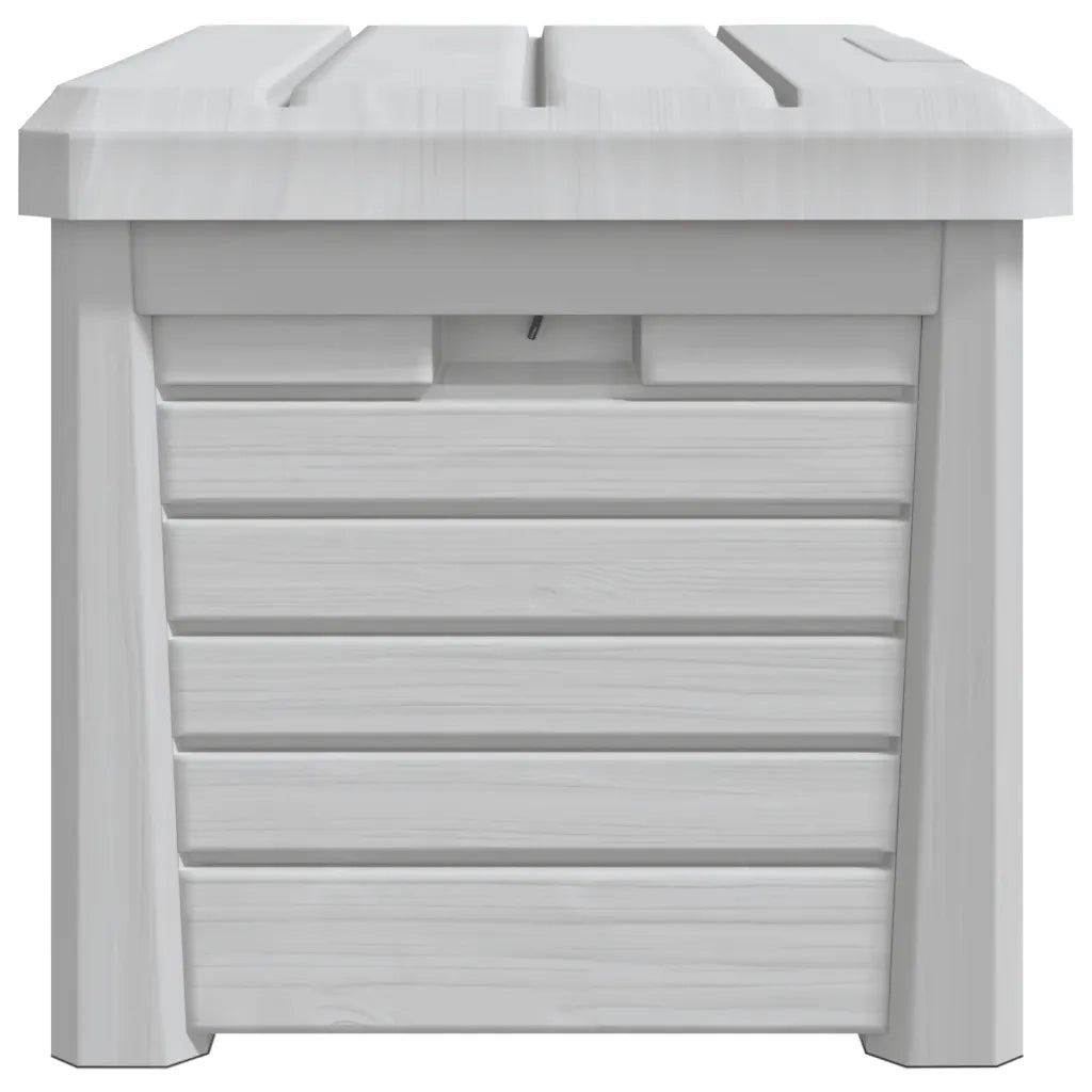 Contenitore Cuscini Grigio 73x50,5x46,5 cm in Polipropilene 366601