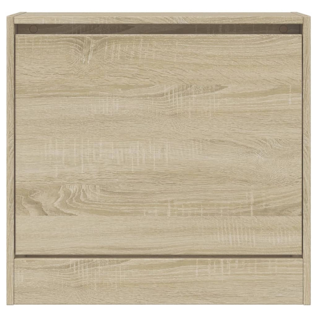 Scarpiera mobile contenitore per scarpe mobile per ingresso/corridoio/soggiorno design Sonoma 60 x 21 x 57 cm legno ingegnerizzato marrone 02_0021708