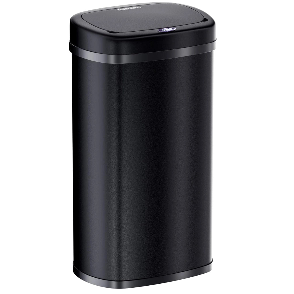 ® Cestino 58L con Sensore Automatico Movimento Display LED Pattumiera Rifiuti Smart Bidone Intelligente Cavo USB