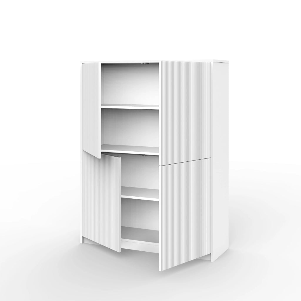 Credenza alta BUDAPEST bianco