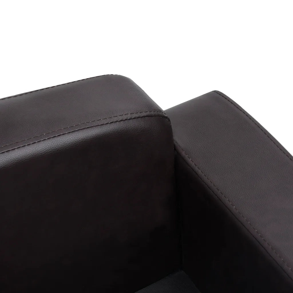 Divano per Cani Marrone 80x50x40 cm in Similpelle CFW3694389