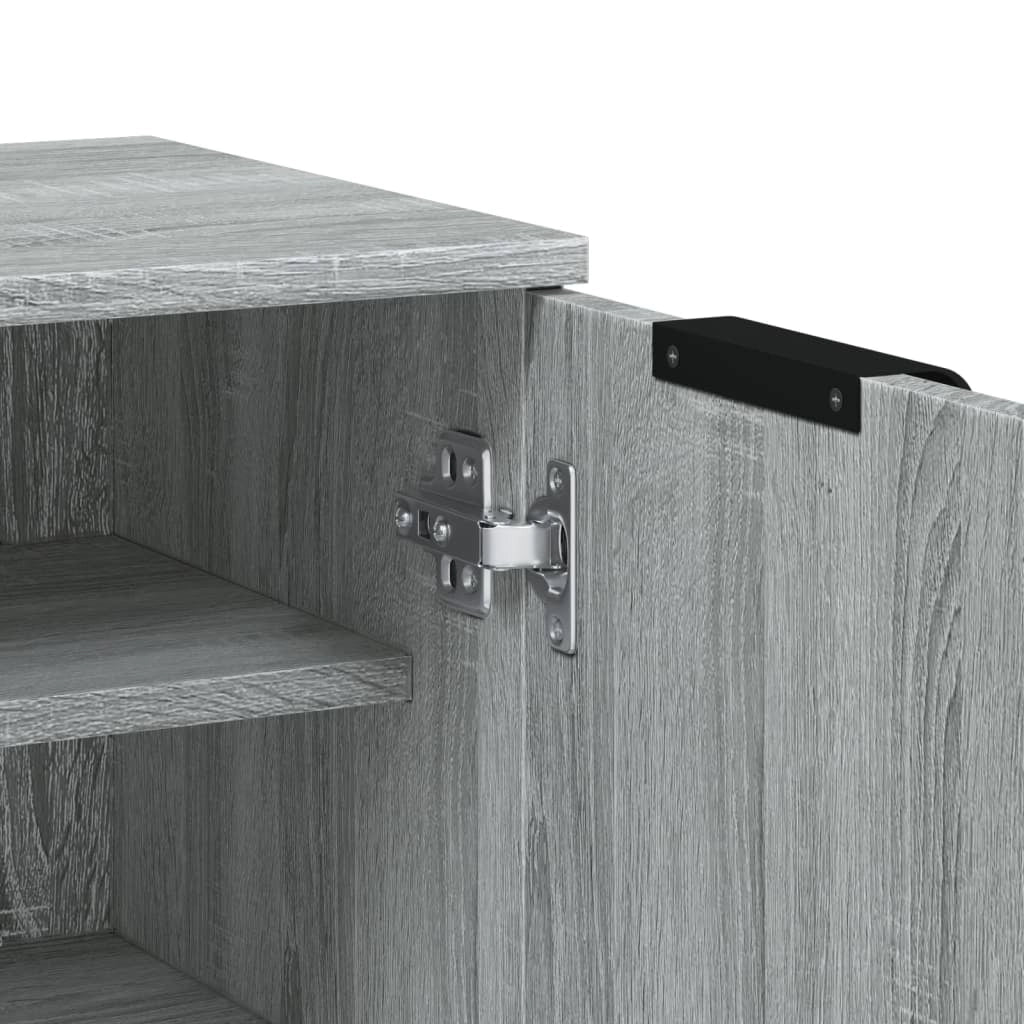Scarpiera Sonoma 59 x 35 x 100 cm in legno ingegnerizzato grigio 02_0043426