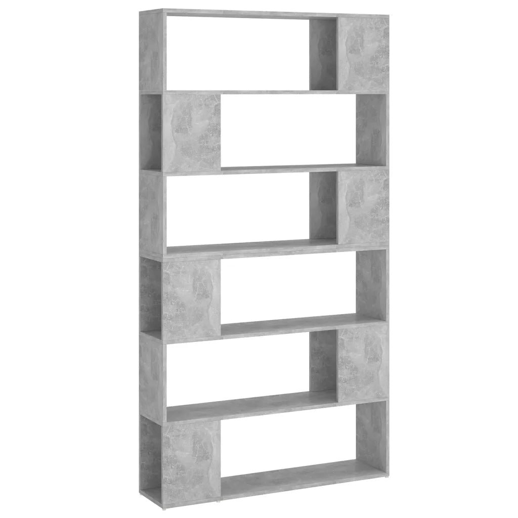 Libreria/Divisorio Stanza Grigio Cemento 100x24x188 cm 3082075