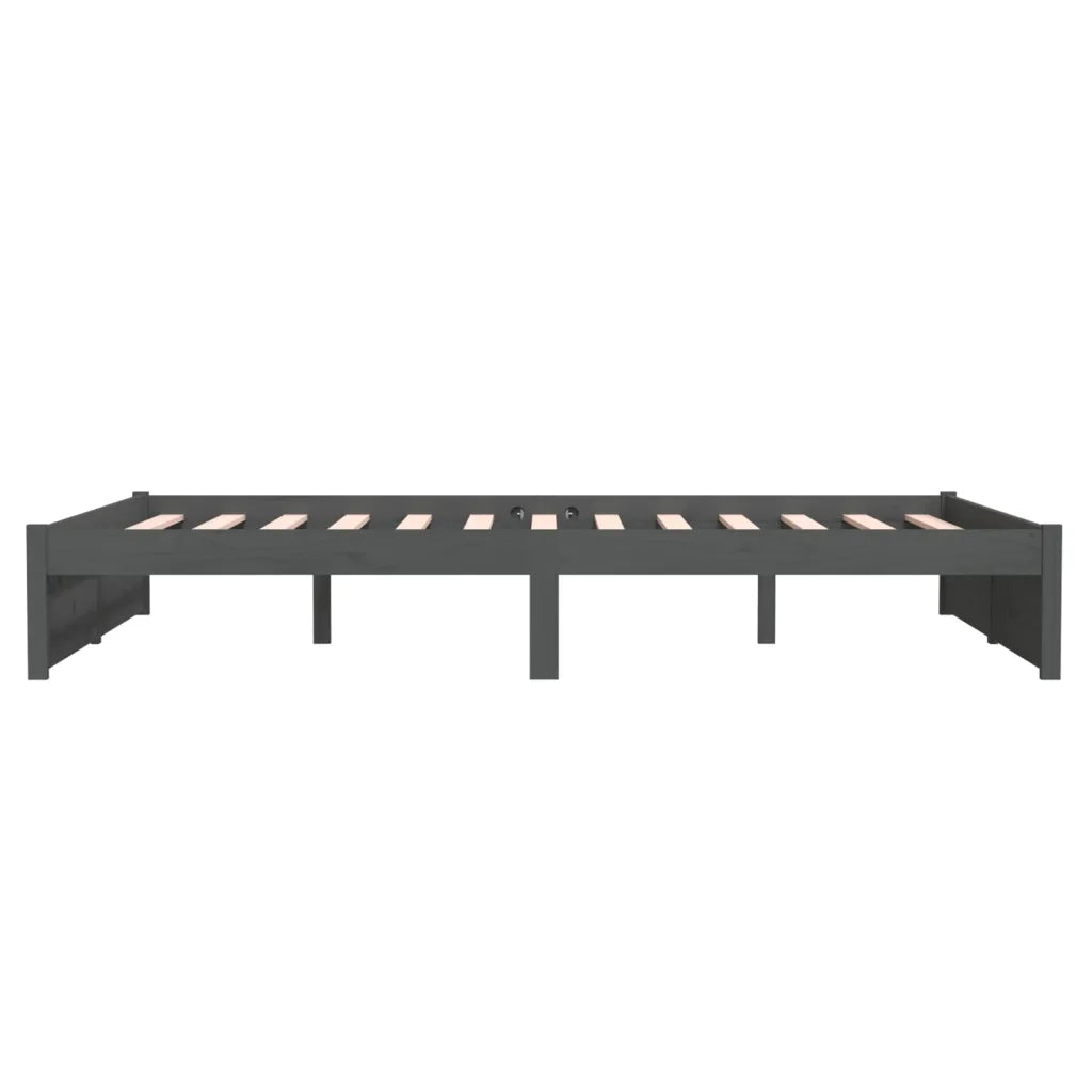 Giroletto Grigio in Legno Massello 140x200 cm