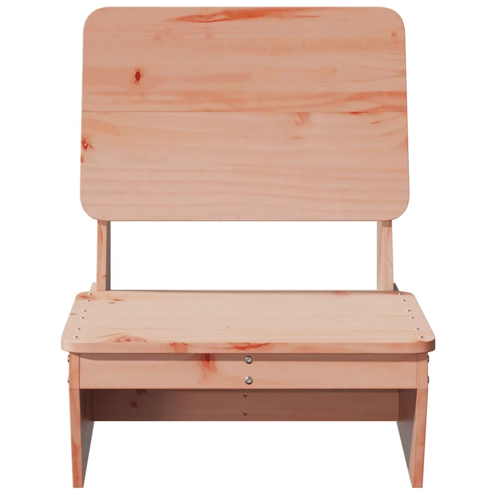 Sedia da Giardino | Sedie da Esterno 60x64x70,5 cm in Legno Massello di Douglas
