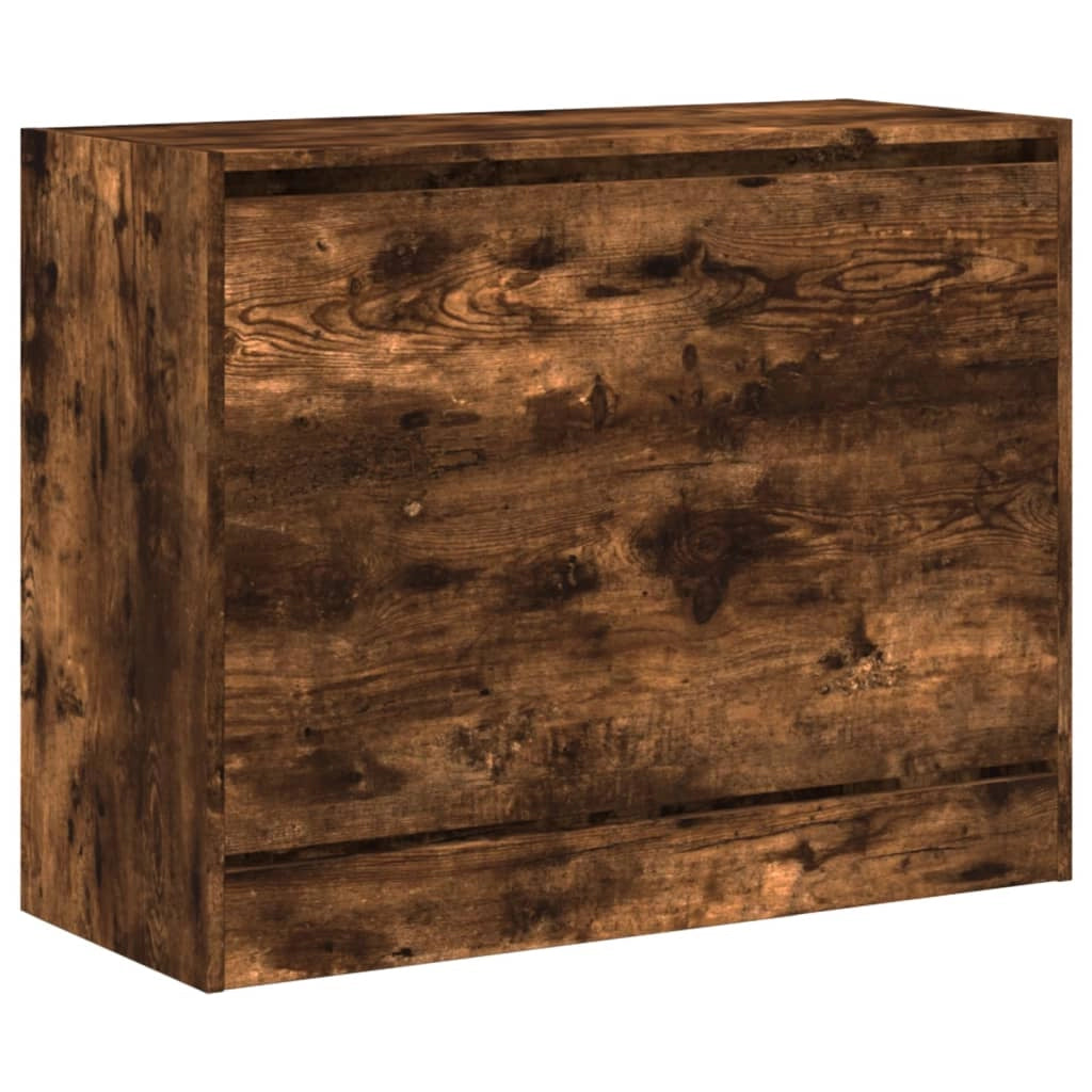 Scarpiera mobile contenitore per scarpe mobile per ingresso/corridoio/soggiorno 80 x 34 x 63 cm legno ingegnerizzato marrone 02_0021591