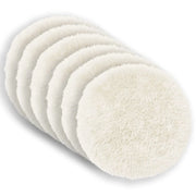 Federa 6 pcs HEERLEN Bianco Ø 50 cm Fleece PV 922744