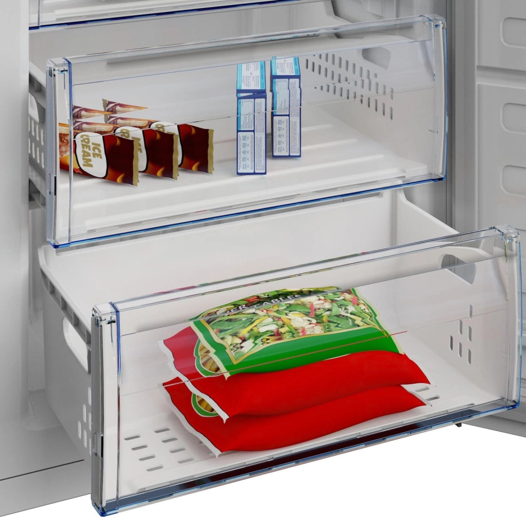 Beko RFSA240M41WN: Congelatore Verticale, Statico, 215 L, 59.5 cm