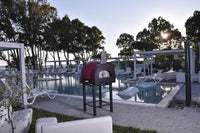 Forno a Legna da Esterno Cottura Diretta in Refrattario Zio Ciro Subito Cotto 100 Rosso