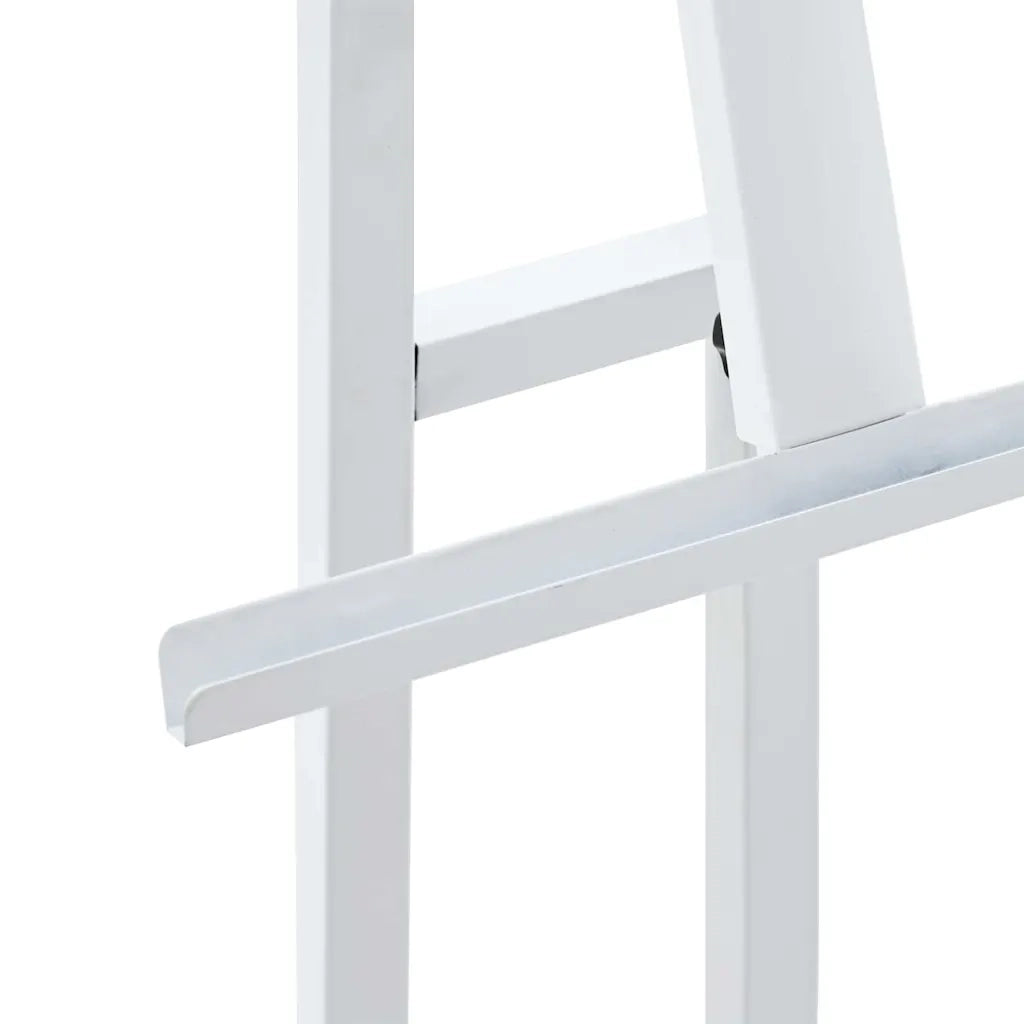Espositori per Fiere Bianco 26,5 x 26,5 x 150 cm Acciaio