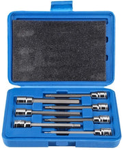 Scatola di plastica a 7 pezzi - 110 mm - Acciaio inox - Lunga - Adatta per il commercio al dettaglio