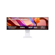 Lg 49u950a-w monitor pc 124,5 cm (49") 5120 x 1440 pixel dual qhd led nero, bianco - 49U950A-W.AEU