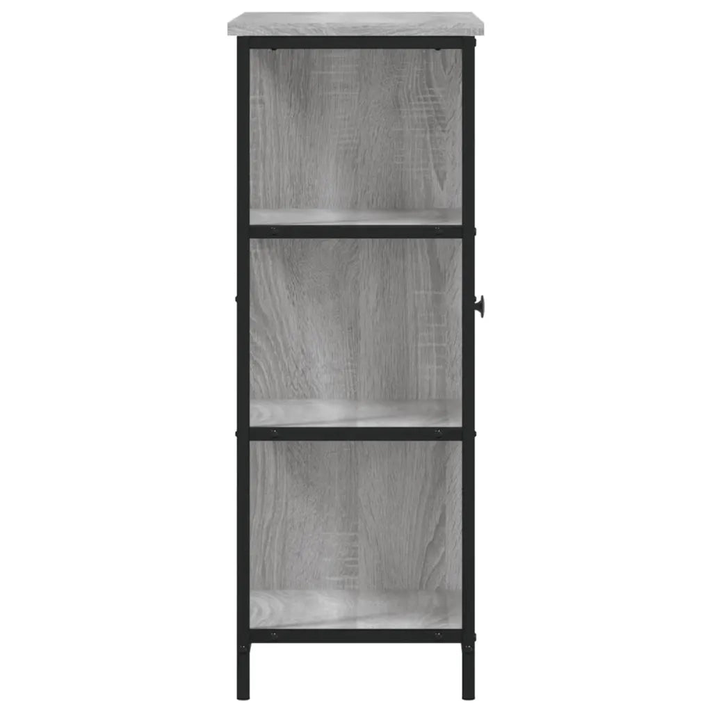 Credenza-Buffet-Armadio da cucina Grigio Sonoma 70x30x80 cm in Legno Multistrato 416543