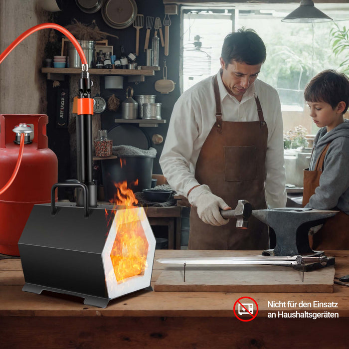 Riduttore di pressione 700 mbar Spagna, Regolatore gas per cannoni aria calda, stufe, essiccatori edili