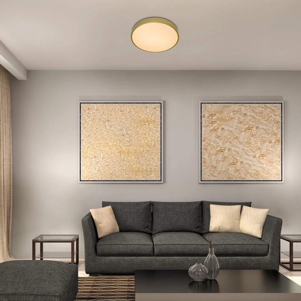Plafoniera LED Rabalux Tesia 40cm 36W ottone tonda