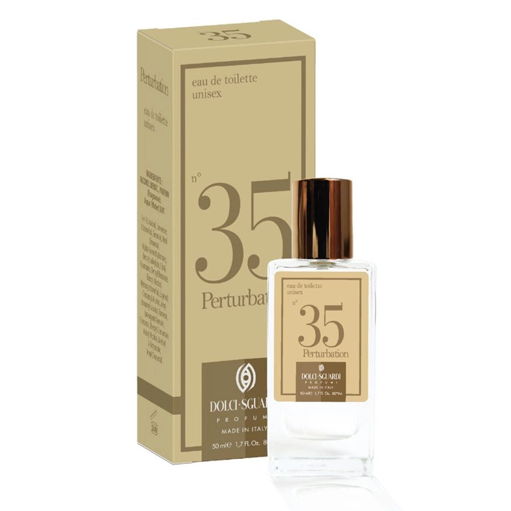 Trade Shop - Profumo Corpo Eau De Toilette Unisex N°35 Perturbation 50ml Fragranza Audace Profonda 014863 -