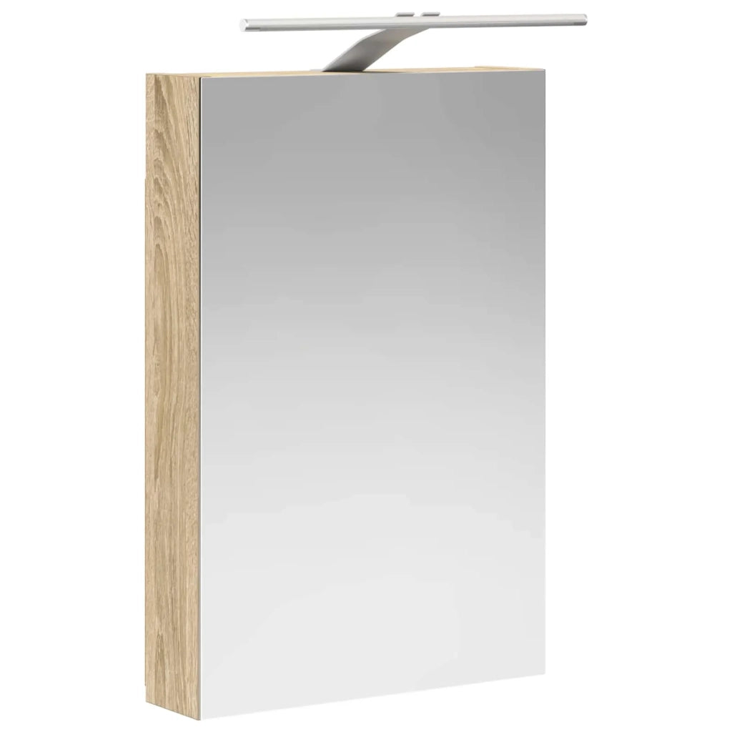 Set di mobili per il bagno 5 pcs Rovere Sonoma 3407241