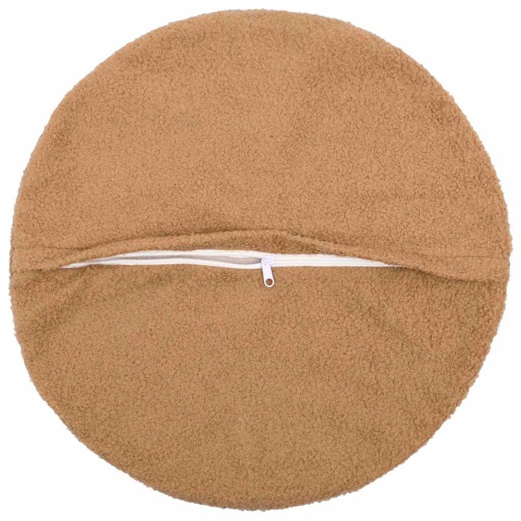 Federa 6 pcs HEERLEN Beige Ø 30 cm Bouclé 921980