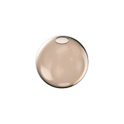Rosone Contemporaneo Rubber Metallo Ambra Grande