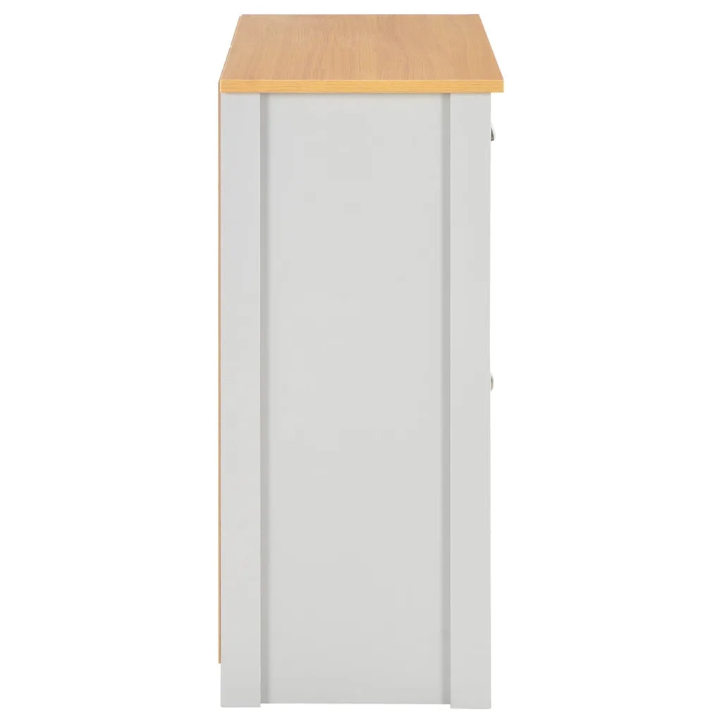 Credenza-Buffet-Armadio da cucina Grigia 79x35x81 cm