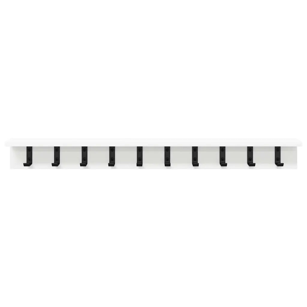 Appendiabiti a muro Bianco 100 x 10,5 x 10,5 cm CFW4734125