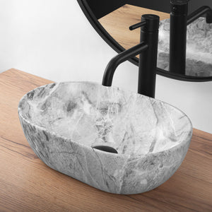 Lavabo Da Appoggio Rea Amelia Mini Stone Matt