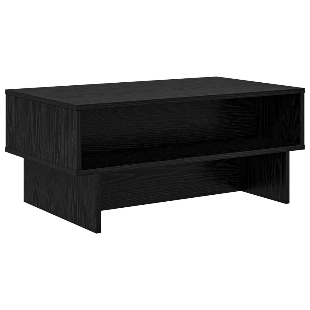 Tavolino da salotto Rovere Nero 80 x 46 x 35 cm 8000221