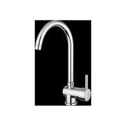 CM 9208MISCCRM ACQUAMIX Miscelatore Cucina con Canna Girevole 360° in Ottone e Acciaio colore Cromato