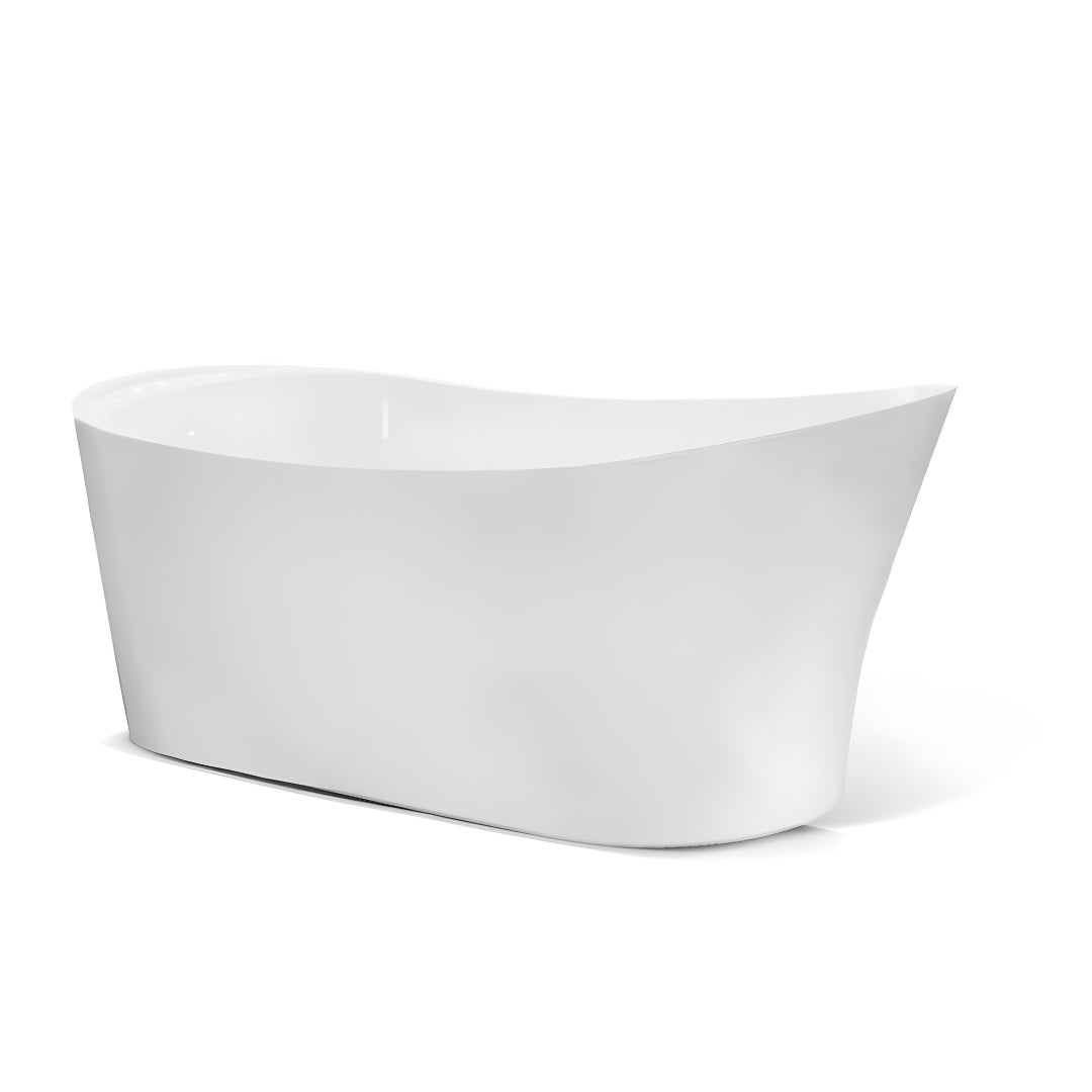 Vasca da bagno free standing bianca con piletta e troppopieno cm 170 *** confezione 1