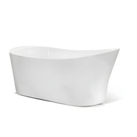 Vasca da bagno free standing bianca con piletta e troppopieno cm 170 *** confezione 1