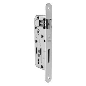 PATENT SERRATURA Q.8/90 NICHEL 40 B.TONDO S/GACCIA- 5,0 pz