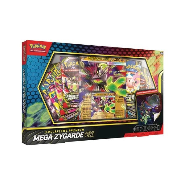 Carte gioco gamevision pk10359 pokÉmon collezione premium mega zygarde