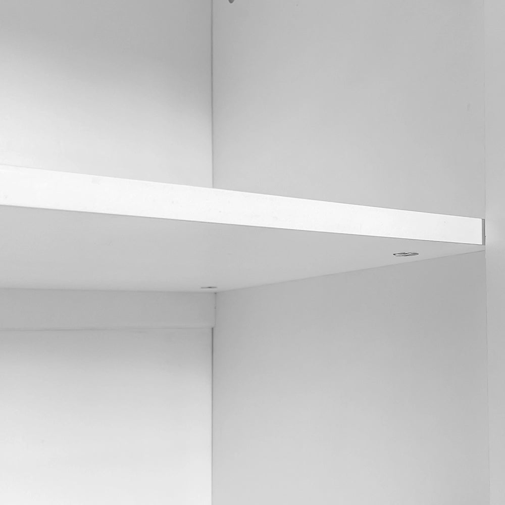 Comò - Xylo - 2 porte a scomparsa maniglie metallo 160x40x80cm