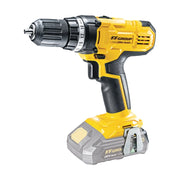 Ff group cdd/40 20v plus trapano avvitatore con 2 batterie uso semi professionale