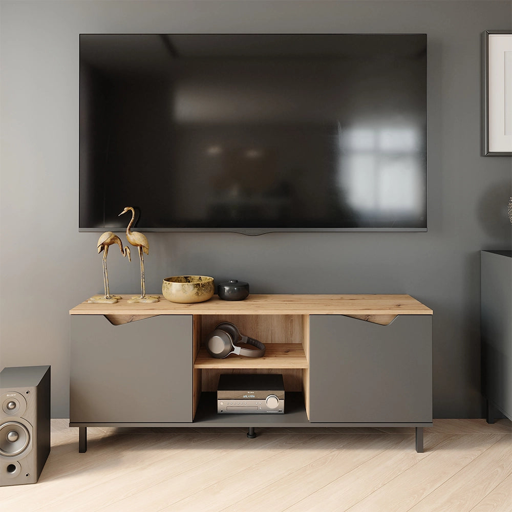 Vicco Mobile tv Antracite/Artisan 150 x 60 cm con 2 porte
